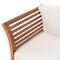 Alaterre Furniture Stamford Eucalyptus Wood Outdoor Bench with Coffee Table, Set of 2 ANSF023EBO - alternate 4